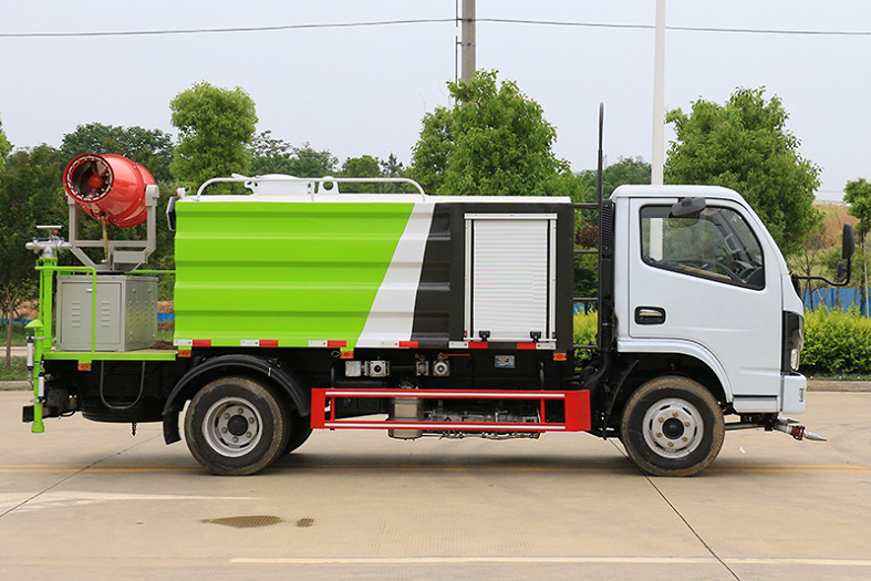 國(guó)六東風(fēng)小福瑞卡5噸抑塵車(chē)