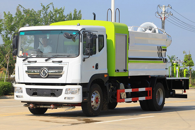 東風(fēng)D9國(guó)六10-12噸方罐多功能抑塵車(chē)