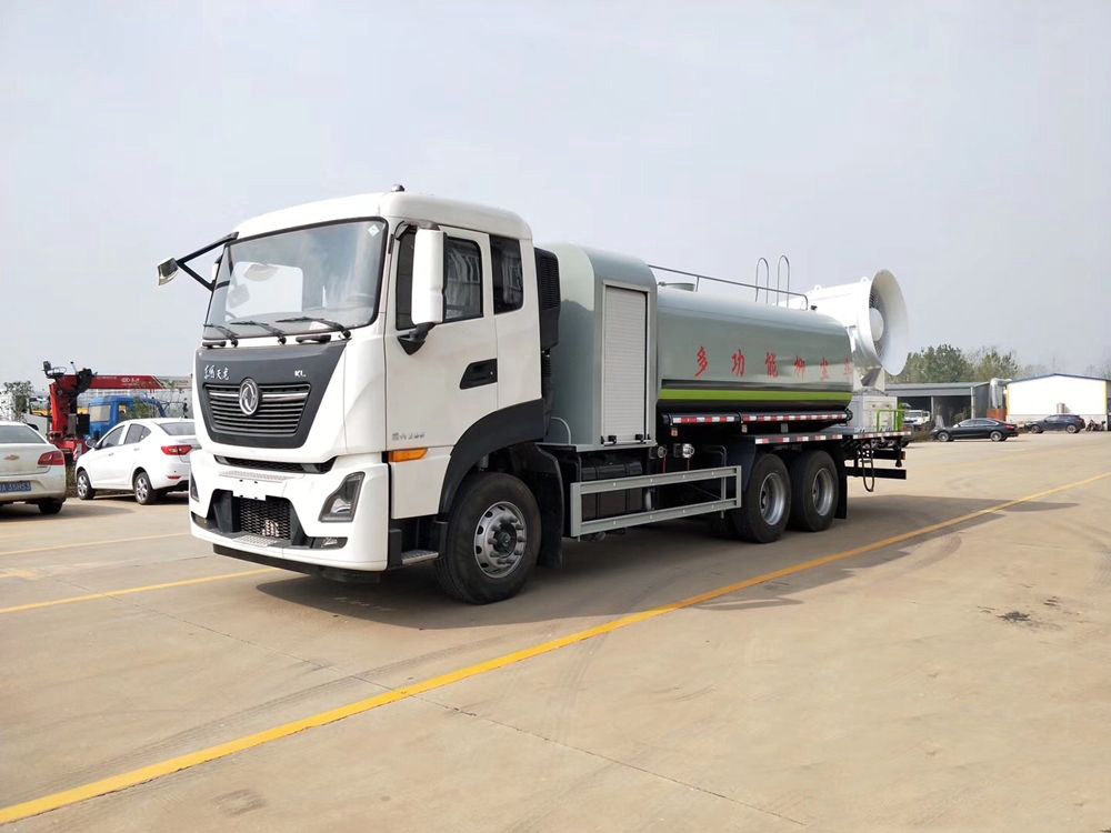 國(guó)六16方東風(fēng)天龍后雙橋抑塵車60-120米