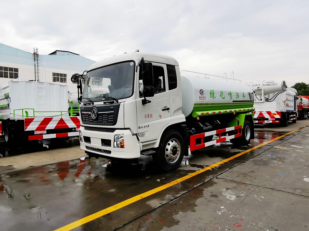 國(guó)六東風(fēng)天錦12方綠化噴灑車