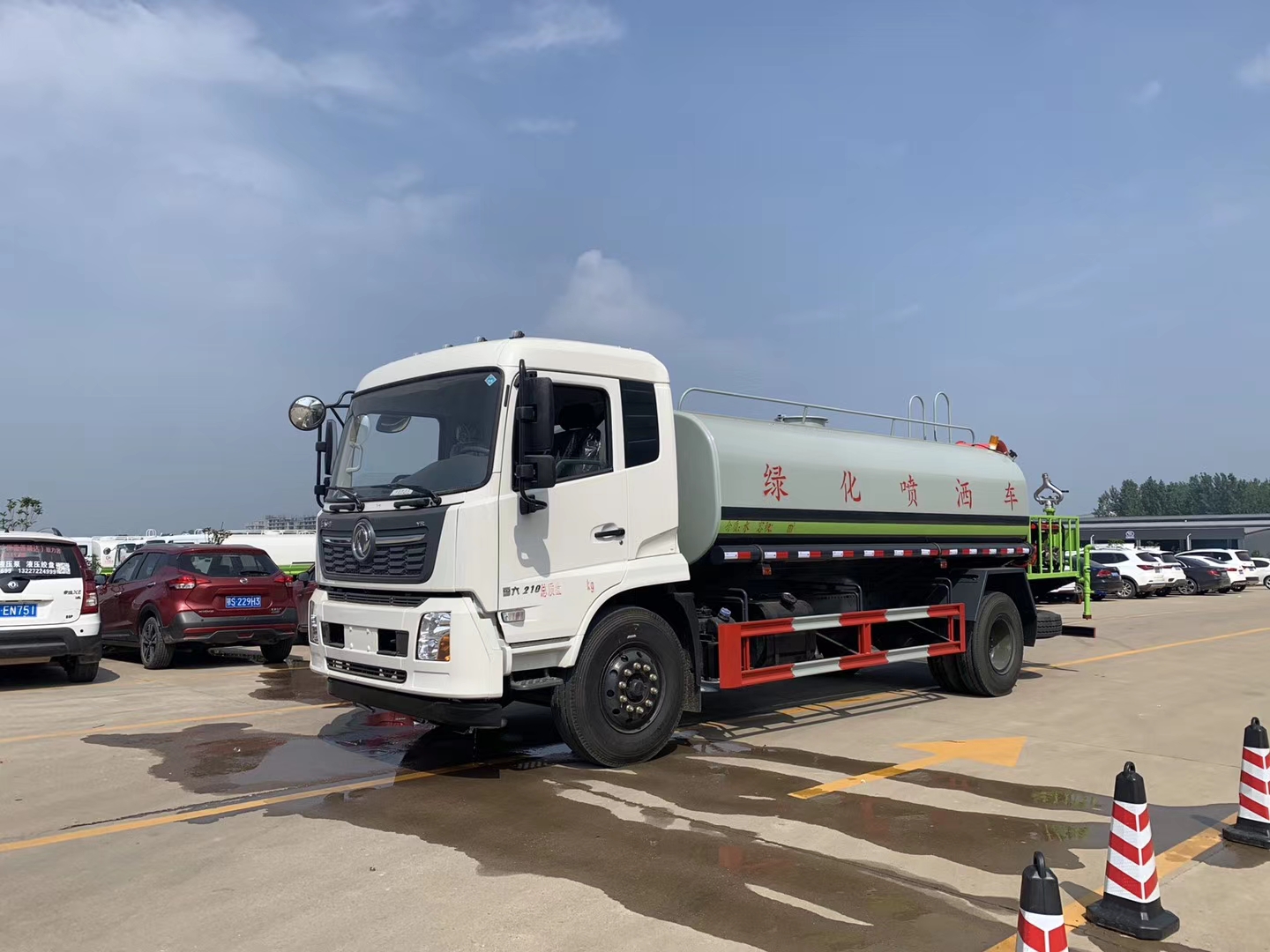 國(guó)六天錦14方霧炮車(chē)